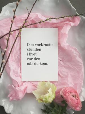 Tavla, Den vackraste stunden - Doppresenter