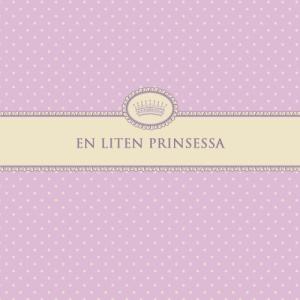 Kort "En liten prinsessa" - Doppresenter
