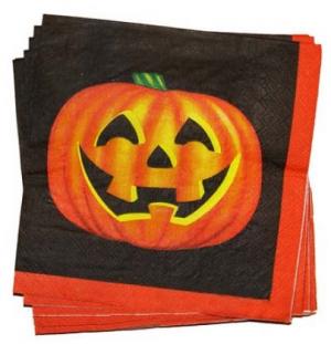 Servetter Halloween Glad Pumpa, 8-pack Present