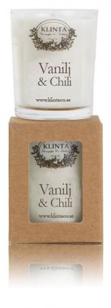 Massageljus/Doftljus Vanilj & Chili - Klinta Present