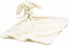 Bashful Kanin snuttefilt, creme - Jellycat Present