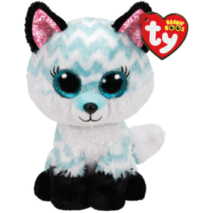 Beanie Boos Atlas Aqua Chevron Räv - TY Gosedjur - Nallar & mjukisdjur
