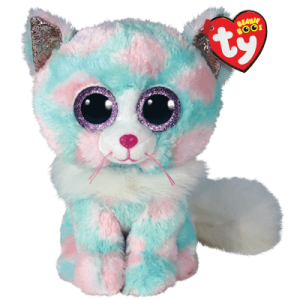 Beanie Boos Opal (pastellfärgad katt) - TY Gosedjur - Nallar & mjukisdjur