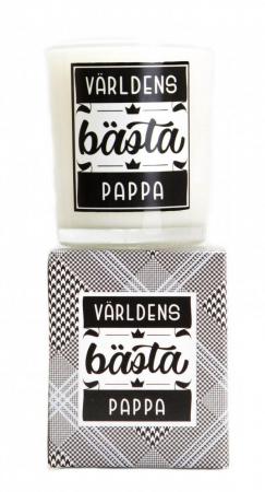 Budskapsljus Pappa - Klinta Present