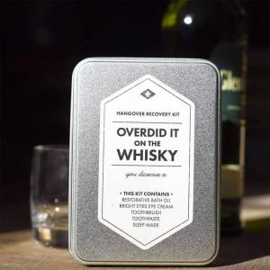 Overdid It On Whisky Kit - Räddningskit för baksmälla Present