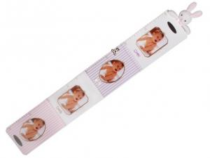 Mätsticka (måttband) Mjukisdjur Kanin, rosa - Doppresenter