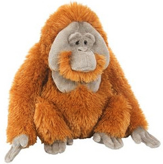 Orangutang, 30cm - Wild Republic - Nallar & mjukisdjur