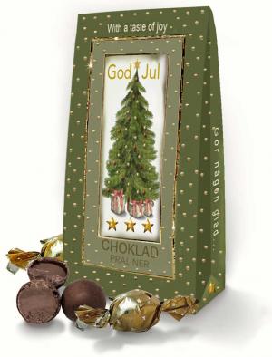 God Jul chokladpraliner Julgran - Klaras Goda Presenter - Nallar & mjukisdjur