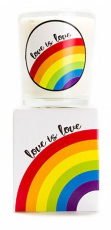 Budskapsljus Love is love - Klinta Present