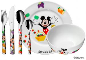 Musse pigg barnset i 6 delar, Porslin - Disney Present