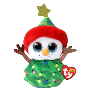 Beanie Boos Garland Snögubbe (grön) - TY Gosedjur - Nallar & mjukisdjur