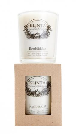 Massageljus/Doftljus Renbäddat - Klinta Present