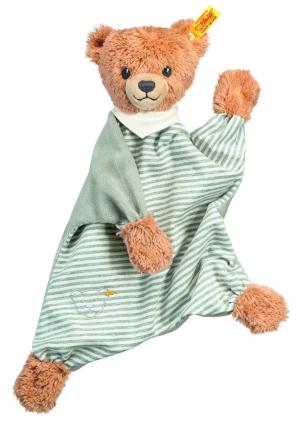 Snuttefilt grårandig, Sleep well, 28cm, - Steiff - Doppresenter