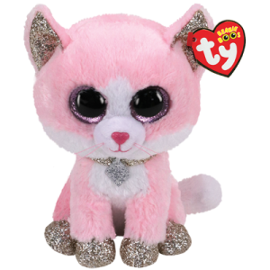 Beanie Boos Fiona (rosa katt) - TY Gosedjur - Nallar & mjukisdjur