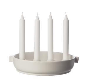 Adventsljusstake med öron, vit - Ernst Kirchsteiger Present