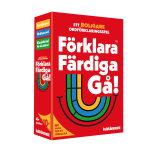 Spel Förklara, färdiga, gå Present