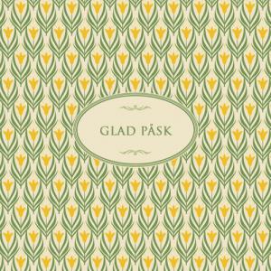 Kort "Glad Påsk" Present