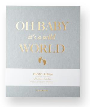 Fotoalbum Baby (grå) Present