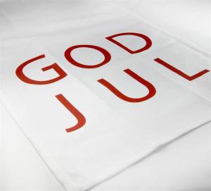 Kökshandduk God Jul Present