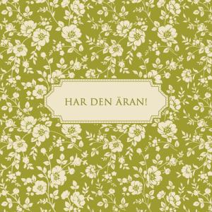 Kort "Ha den äran" Present