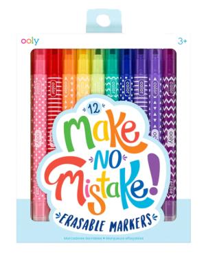 Make No Mistake Erasable Markers - Ooly Present