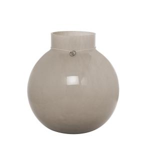 Glasvas Rund 21x22cm (beige) - Ernst Kirchsteiger Present
