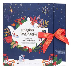 Te-Adventskalender Ekologisk (Blå förp.) - English Tea Shop Present