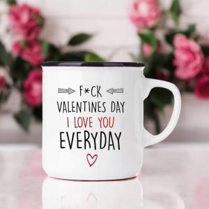 Mugg "Fuck Valentine" (emaljmugg) Present
