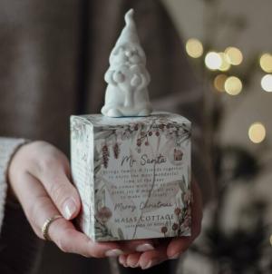 Mr Santa, tomte i gåvobox - Majas lyktor/ Barncancerfonden Present