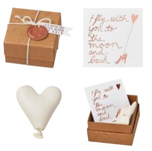 Message in a box "I fly with you" - Räder Present