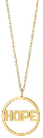Halsband HOPE, guld - Nordahl Jewellery Present