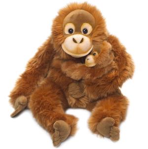 Orangutang med baby - WWF (Världsnaturfonden) - Doppresenter