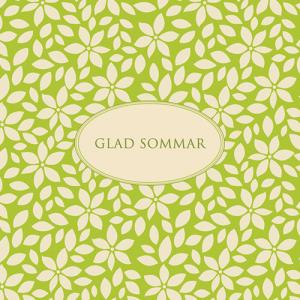 Kort "Glad sommar" Present