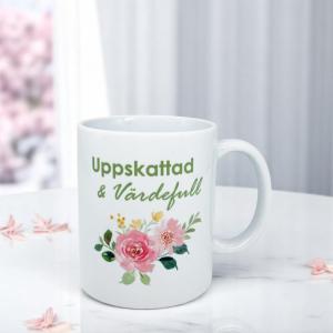 Mugg "Uppskattad & Värdefull" - Presenteriet Present