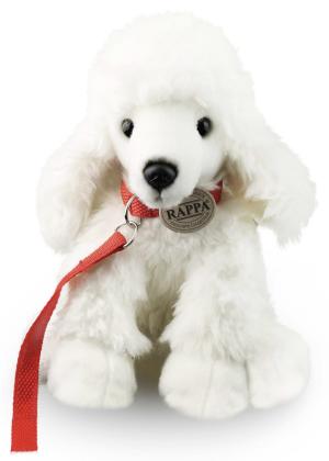 Pudel (vit) - Rappa Toys - Nallar & mjukisdjur