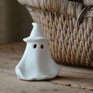 *FÖRBOKAS*Ghost Spökdekoration m hatt - Majas lyktor/ Barncancerfonden Present