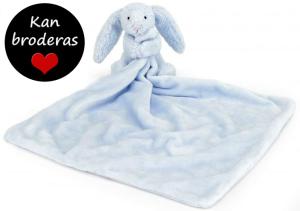 Bashful Kanin Snuttefilt, blå - Jellycat Present