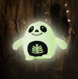 Halloweenmjukis Spöke, självlysande - Teddykompaniet - Nallar & mjukisdjur