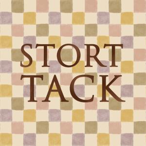 Kort Stort Tack (flerfärgat, folierad text) Present