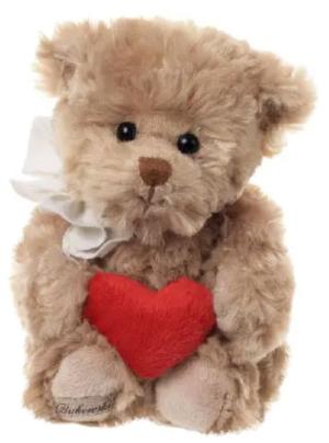 Nalle Lovely Anton (med hjärta) - Bukowski Design - Nallar & mjukisdjur