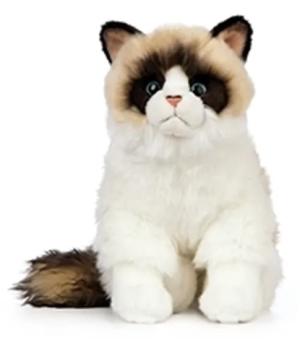 Ragdoll (Katt) - Keycraft Living Nature - Nallar & mjukisdjur