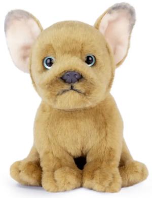 Fransk Bulldogg valp (sand) - Keycraft Living Nature - Nallar & mjukisdjur