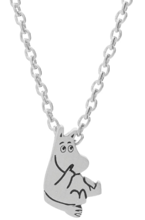 Silverhalsband Mumintrollet, 38cm - Doppresenter