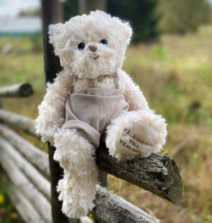 Nallen Lilla Gossen "Välkommen till världen" - Bukowski Design - Doppresenter